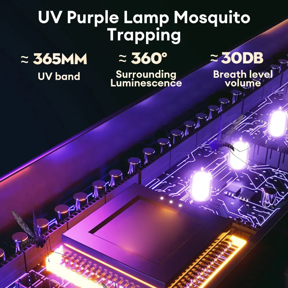 USB Foldable Mosquito Racket & Outdoor Bug Zapper