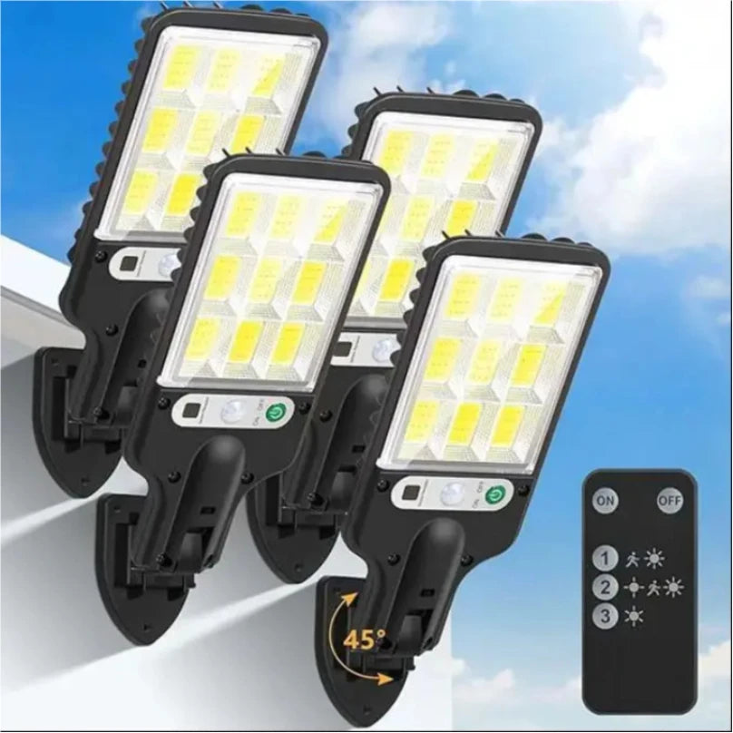 Solar LED Wall Light – Motion Sensor Waterproof Outdoor