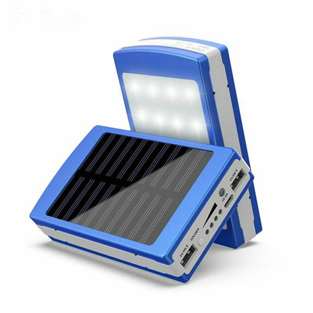 5x18650 Power Bank Case – USB & Solar Dual Charger | Vibmory