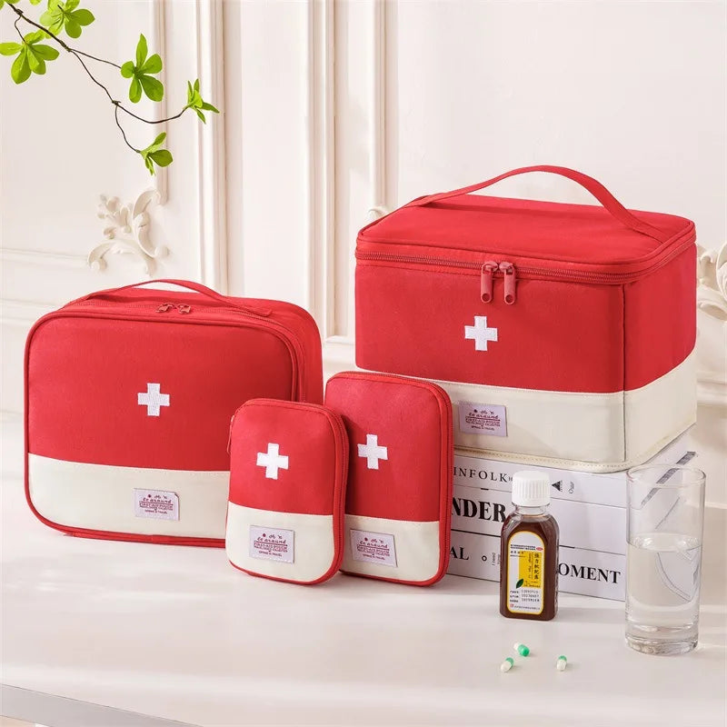 First Aid Kit Bag | Large Portable Medical Storage Pouch