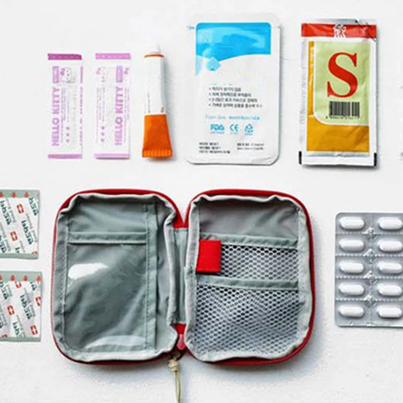 Travel Camping Portable First Aid Kit | Mini Emergency Medicine Bag – Vibmory