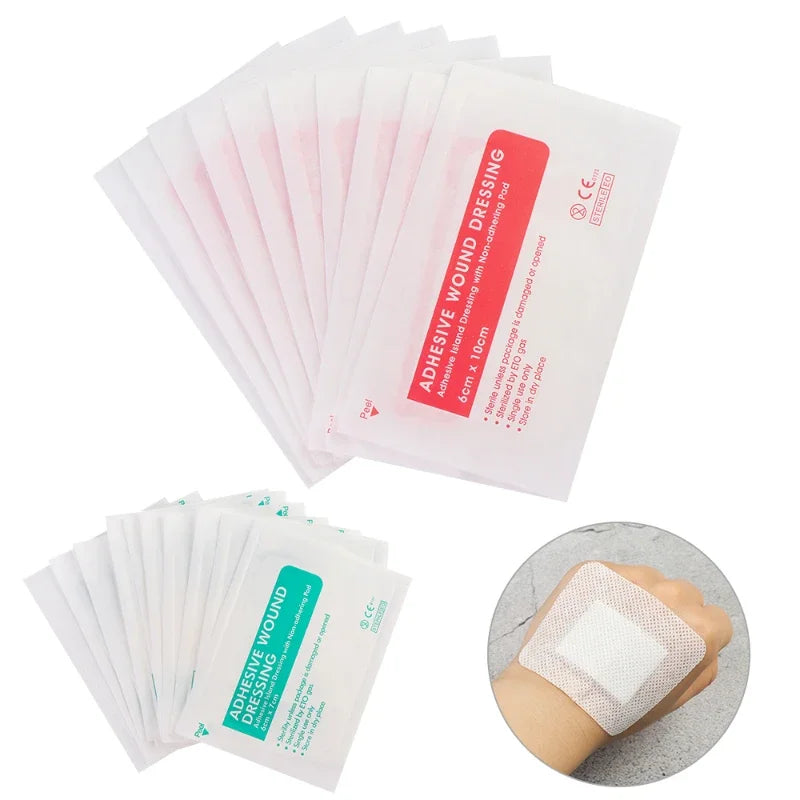 Breathable Self-Adhesive Wound Dressing Bandages 6x10cm