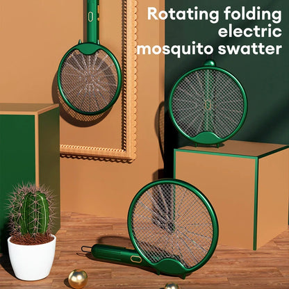 USB Foldable Mosquito Racket & Outdoor Bug Zapper