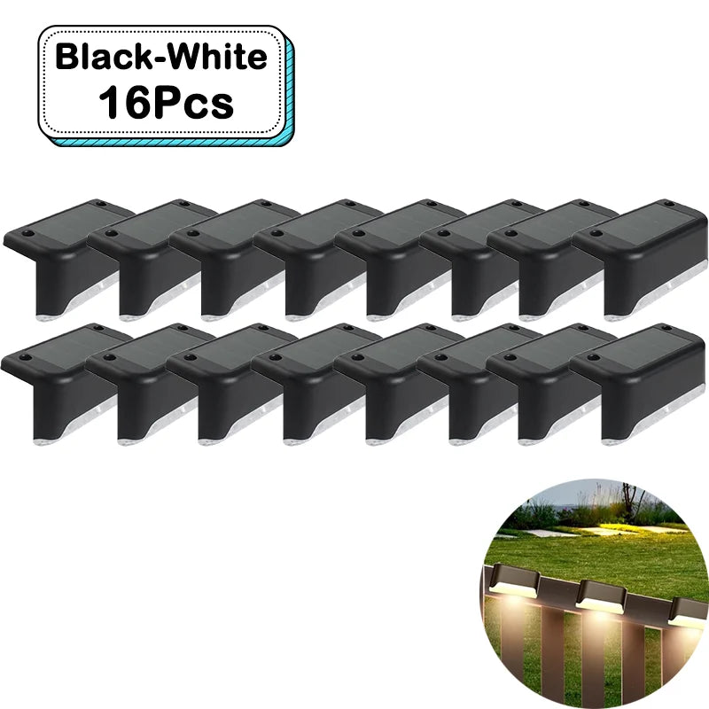 Solar LED Garden Lights – Waterproof IP65 Step & Deck Lights