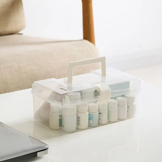 First Aid Medical Kit – Travel & Camping Medicine Storage Box