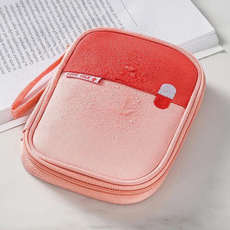 Travel Camping Portable First Aid Kit| Mini Medicine Storage Bag