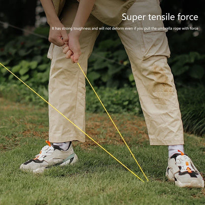 Reflective Tent Ropes with Buckles | Windproof Camping Cords