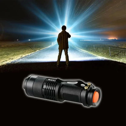 Portable Mini Zoom Flashlight | Adjustable Camping Light