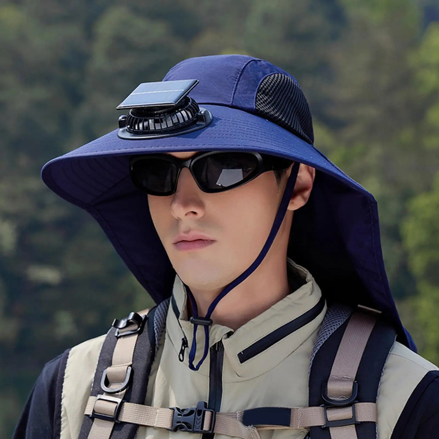 Solar Fan Hat – USB & Solar Powered Cooling Hat