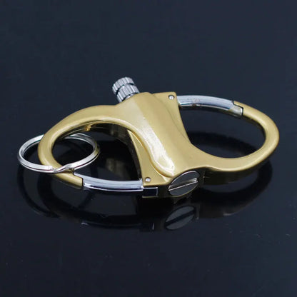 Keychain Fire Starter Reusable Windproof Metal Lighter