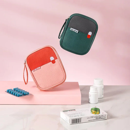 Travel Camping Portable First Aid Kit| Mini Medicine Storage Bag