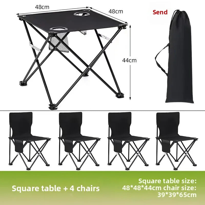 Portable Foldable Camping Chair | Outdoor Travel & Fishing Seat