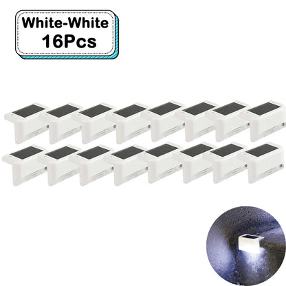Solar LED Garden Lights – Waterproof IP65 Step & Deck Lights