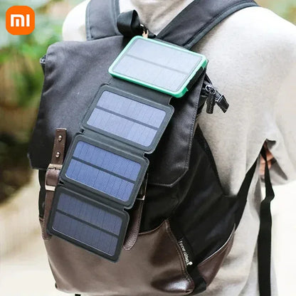 Xiaomi Solar Power Bank – Waterproof, Foldable, USB Charger | Vibmory