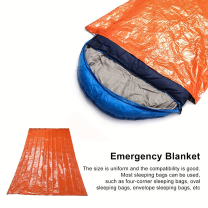 Emergency Waterproof Sleeping Bag – Compact Reusable Thermal Blanket