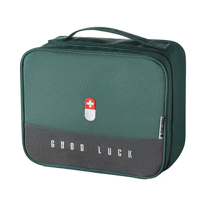 Portable Multifunctional First Aid Kit Bag | Hiking & Travel Medical Organizer