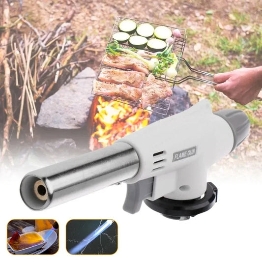 Camping Gas Torch Butane Burner & Flame Gun