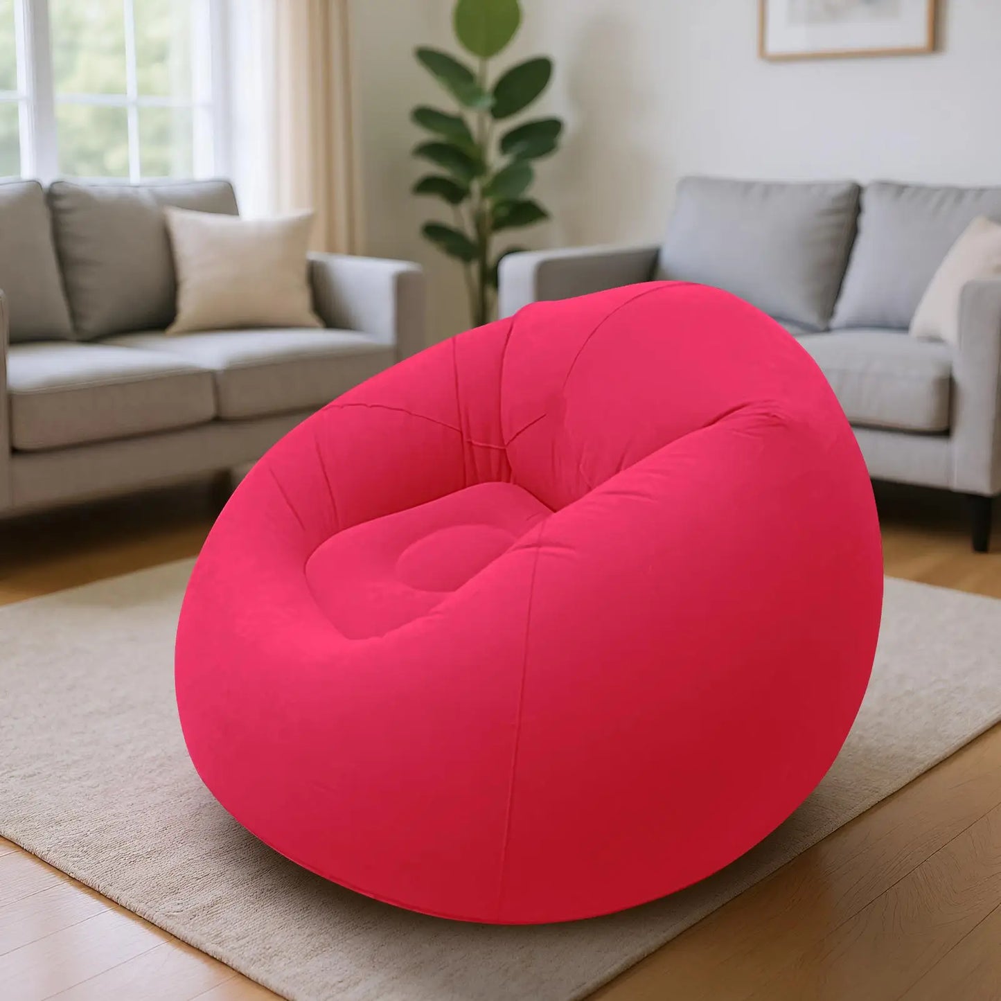 Inflatable Sofa Chair | Portable Folding Air Couch for Outdoor Camping