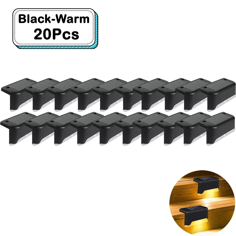 Solar LED Garden Lights – Waterproof IP65 Step & Deck Lights