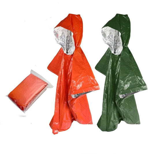 3-in-1 Waterproof Military Raincoat & Camping Poncho | Vibmory