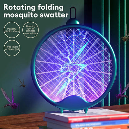 USB Foldable Mosquito Racket & Outdoor Bug Zapper