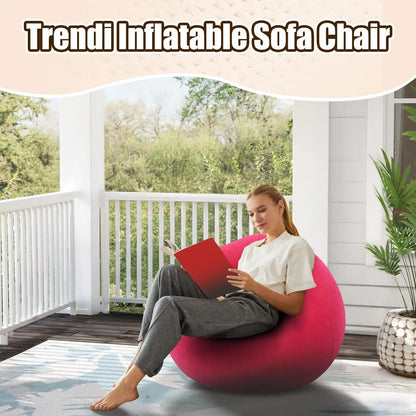 Inflatable Sofa Chair | Portable Folding Air Couch for Outdoor Camping