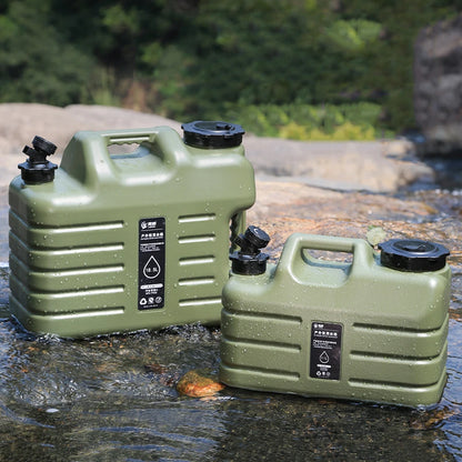 11L Outdoor Water Container – Large Portable Camping Bin with Faucet