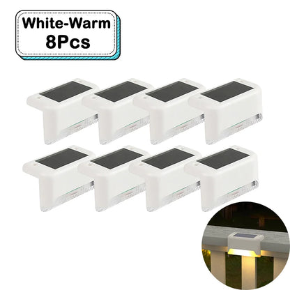 Solar LED Garden Lights – Waterproof IP65 Step & Deck Lights