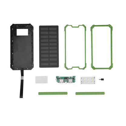 20000mAh Solar Power Bank Case – DIY Dual USB Charger