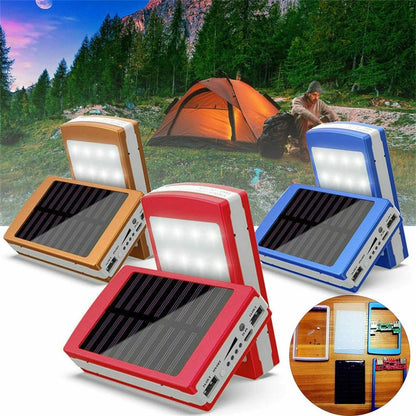 5x18650 Power Bank Case – USB & Solar Dual Charger | Vibmory