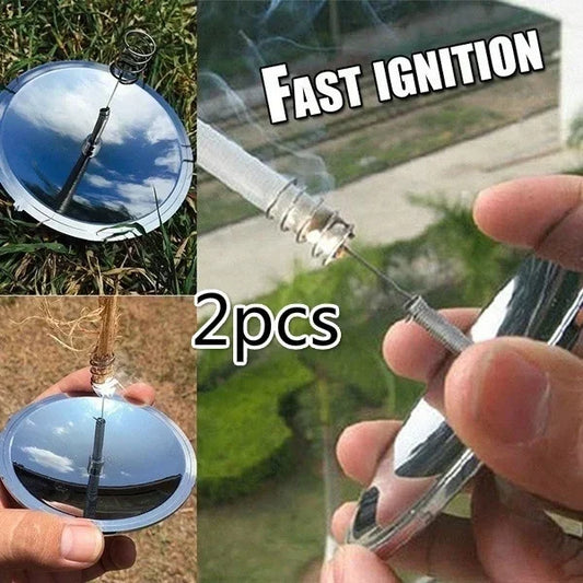 Survival Solar Lighter Waterproof Windproof Fire Starter