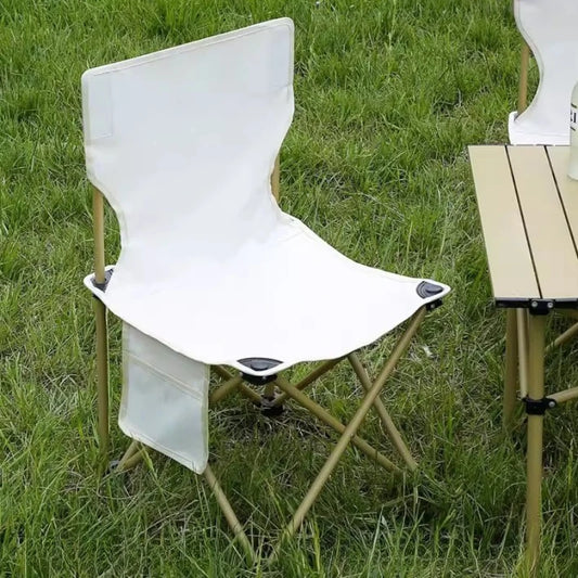 Outdoor Folding Chair with Carry Bag | Ergonomic Camping & Fishing Stool