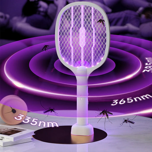 Foldable 3000V Electric Mosquito Swatter Lamp