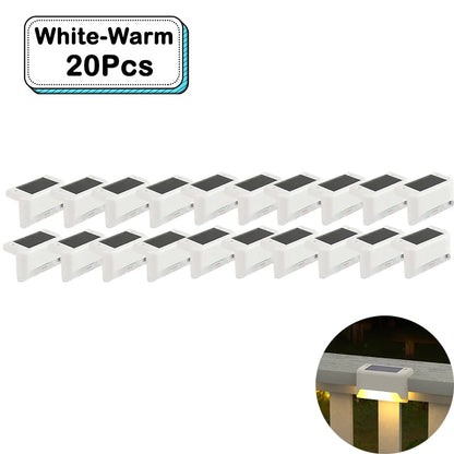Solar LED Garden Lights – Waterproof IP65 Step & Deck Lights