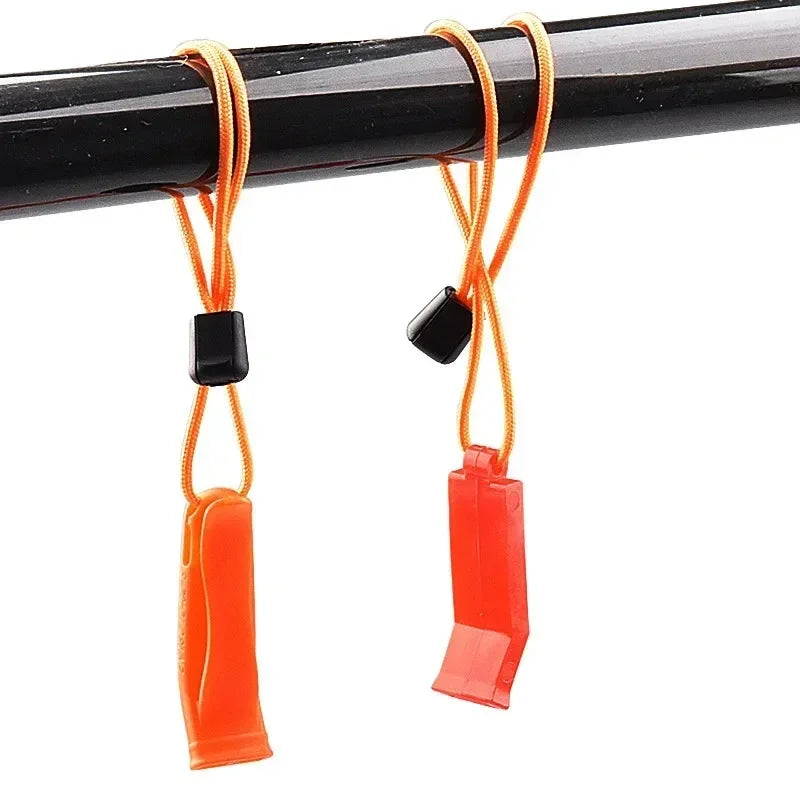 Plastic Outdoor Survival Whistle | Dual Pipe Emergency Rescue Tool