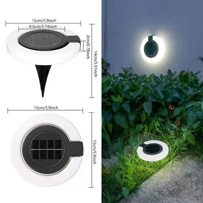 Waterproof Solar LED Garden Light – Foldable & Decorative