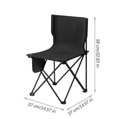 Foldable Portable Fishing Chair | Heavy Duty Outdoor Camping Seat