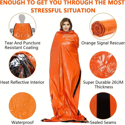 Emergency Survival Sleeping Bag – Waterproof Insulated Thermal Blanket