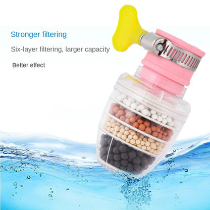 6-Layer Water Filter Tap Purifier
