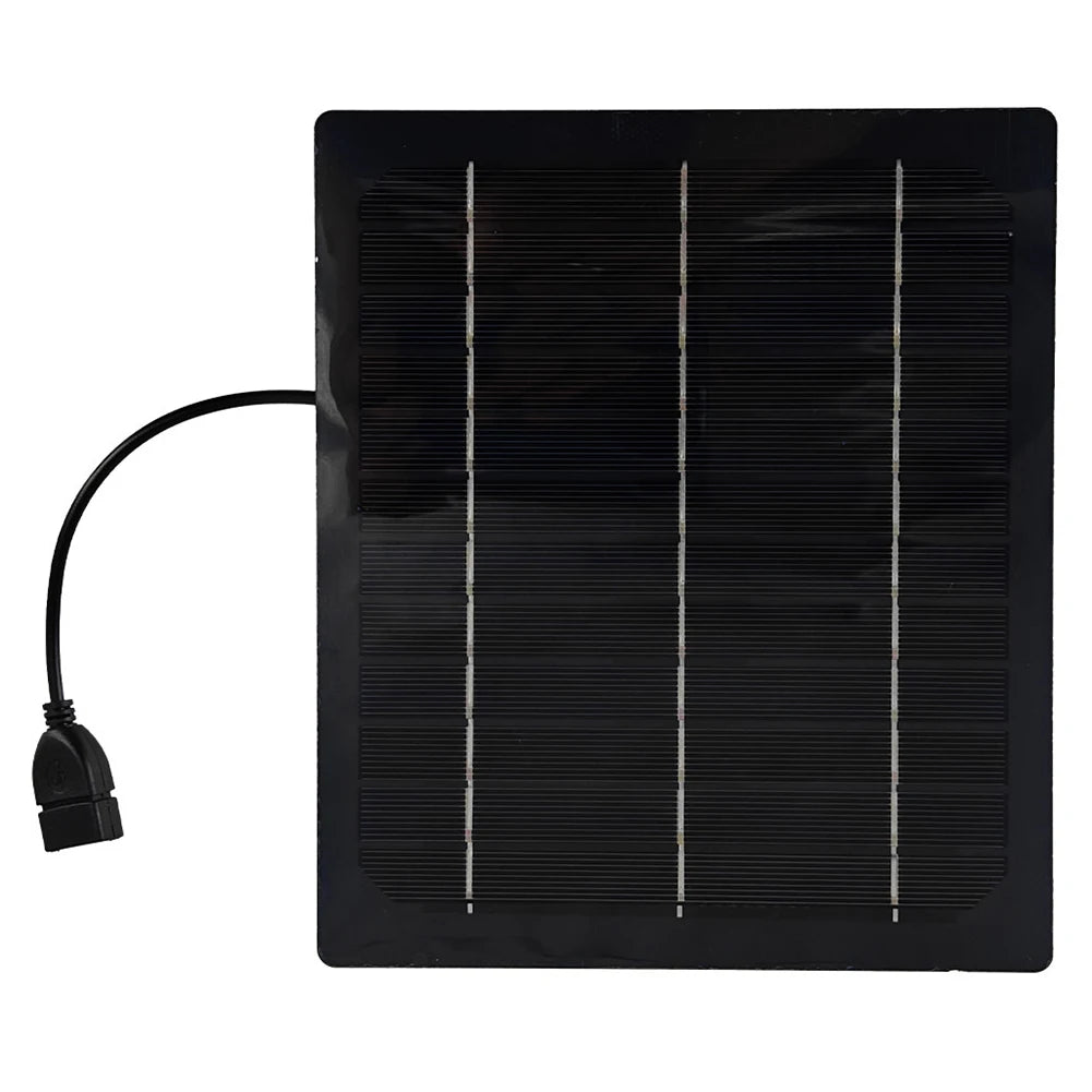 Vibmory Solar Panel Portable Fan – USB & Solar Powered