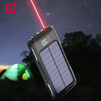200000mAh Solar Power Bank – 4-in-1 Fast Charging