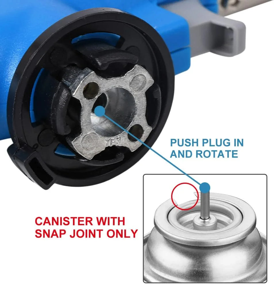Camping Gas Torch Butane Burner & Flame Gun