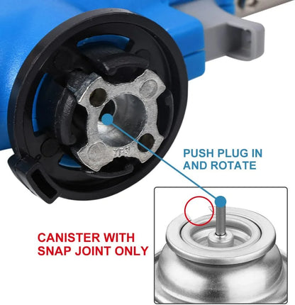 Camping Gas Torch Butane Burner & Flame Gun