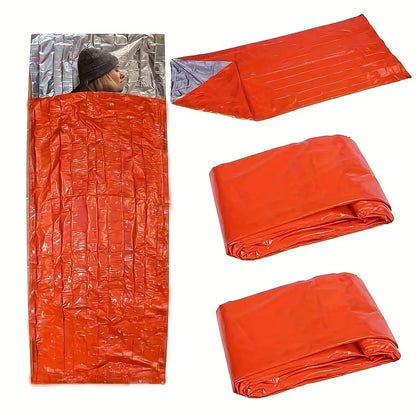 Emergency Waterproof Sleeping Bag – Compact Reusable Thermal Blanket