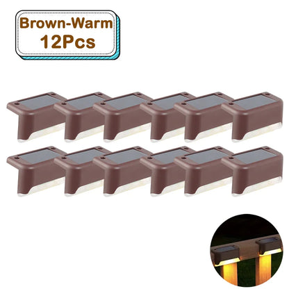 Solar LED Garden Lights – Waterproof IP65 Step & Deck Lights