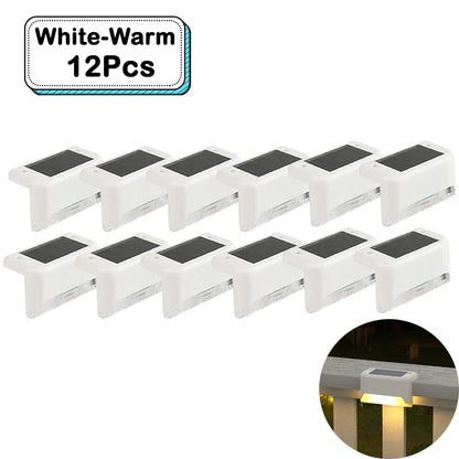 Solar LED Garden Lights – Waterproof IP65 Step & Deck Lights