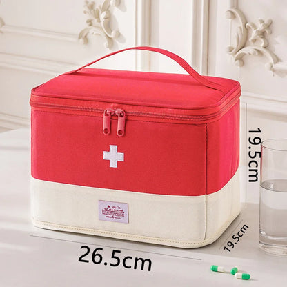 First Aid Kit Bag | Large Portable Medical Storage Pouch