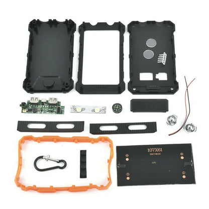 DIY Solar Power Bank Case – Dual USB Charger | Vibmory