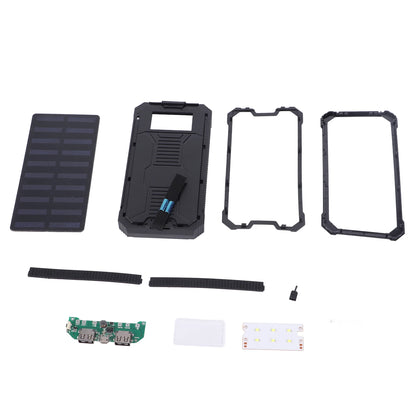 20000mAh Solar Power Bank Case – DIY Dual USB Charger