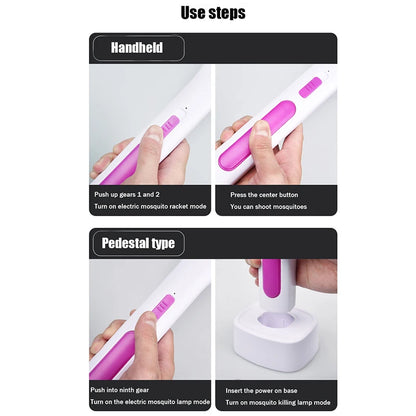 USB Mosquito Killer Lamp & 3000V Fly Swatter